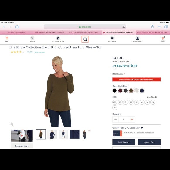 Lisa Rinna-knit top - Picture 5 of 5